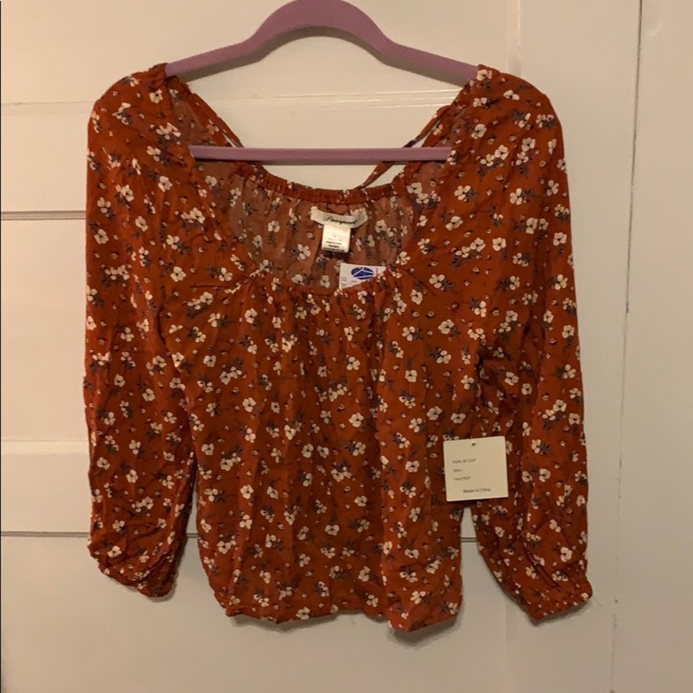 Off the shoulder blouse